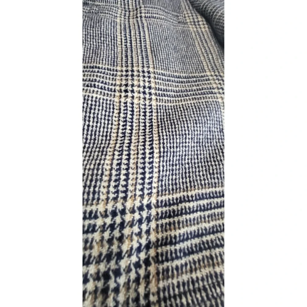 Vintage 60s USA‎ Brenner 100% Cashmere GLEN PLAID BLAZER JACKET 40R 41